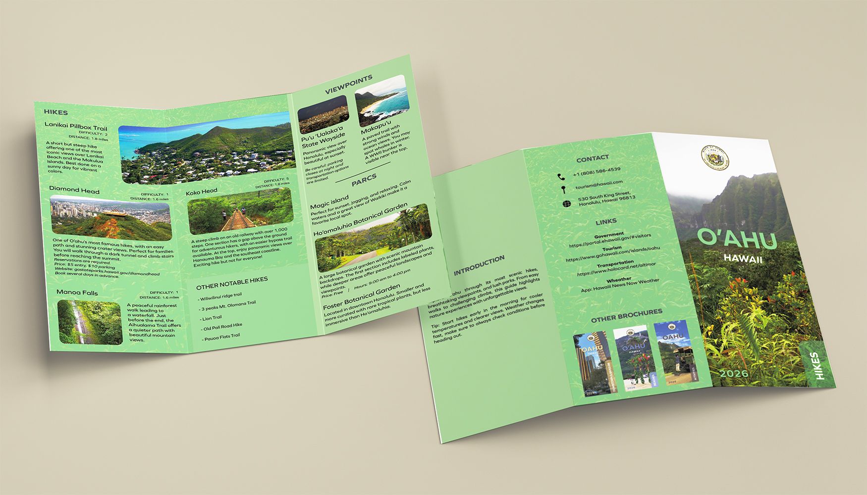 Oahu brochure